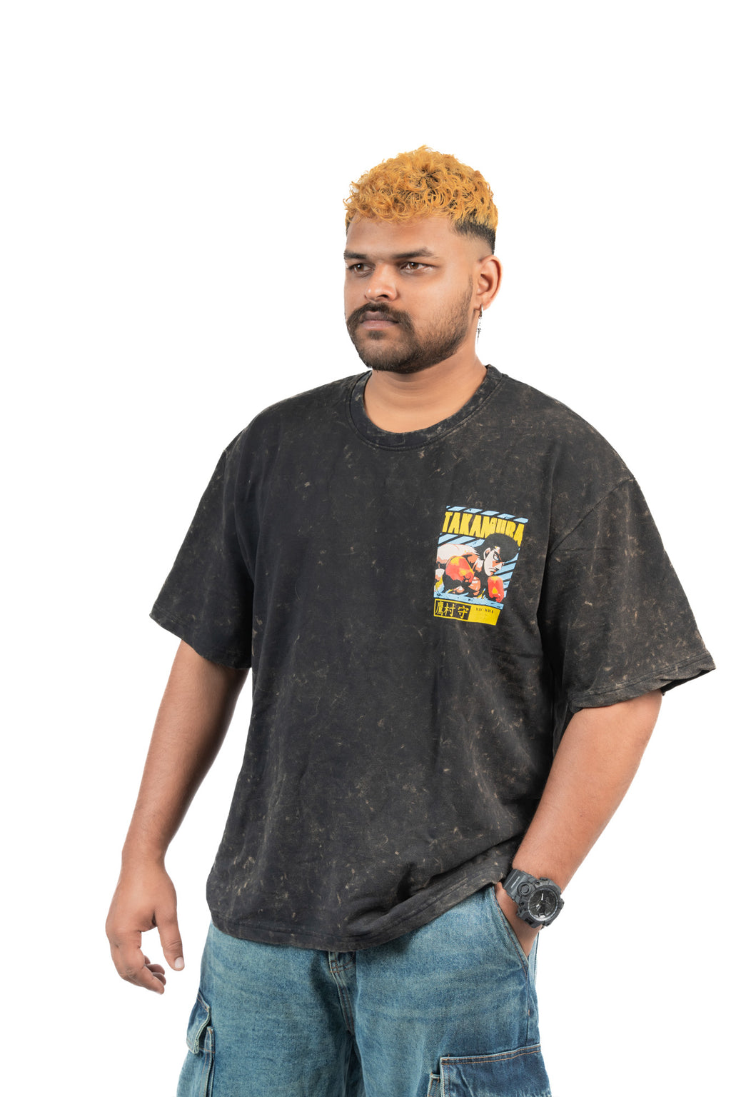 DOMINATE  – Obsidian Premium Oversized Tee