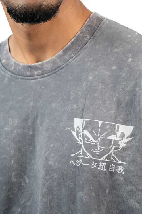 EGO Prince –  Ash Premium Oversized Tee