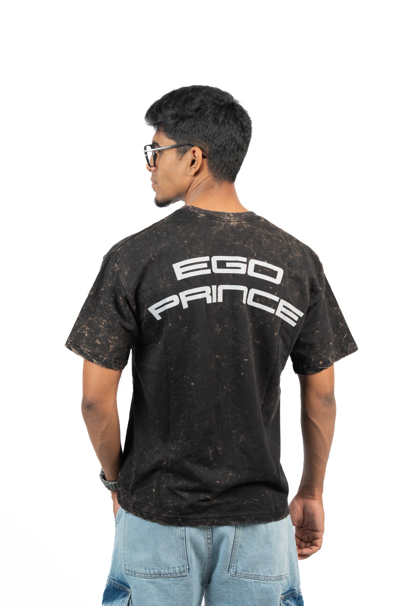 EGO Prince – Obsidian Premium Oversized Tee