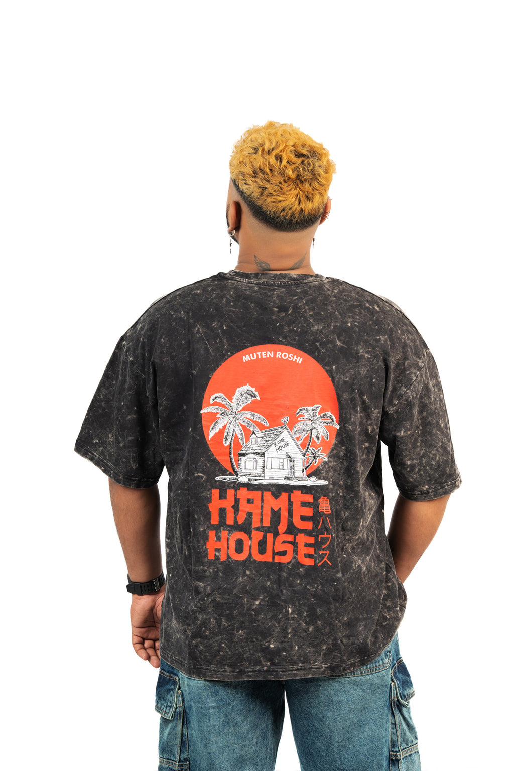 KAME HOUSE – Obsidian Premium Oversized Tee