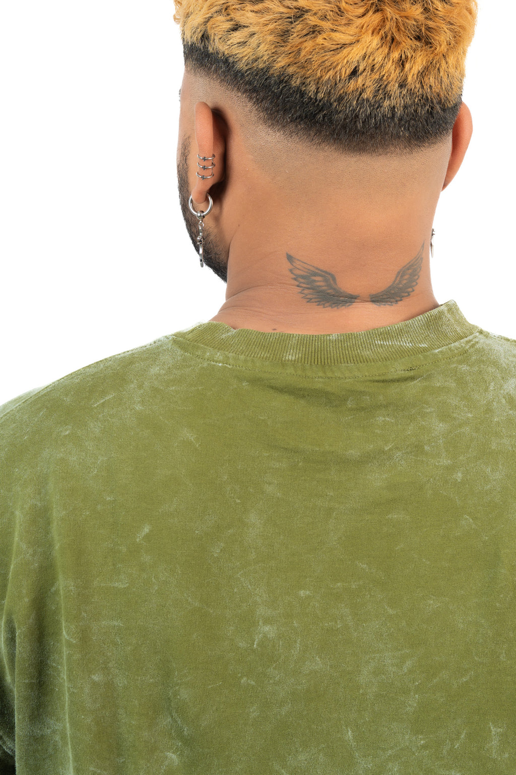 OLIVE DUST  - Premium Oversized Tee