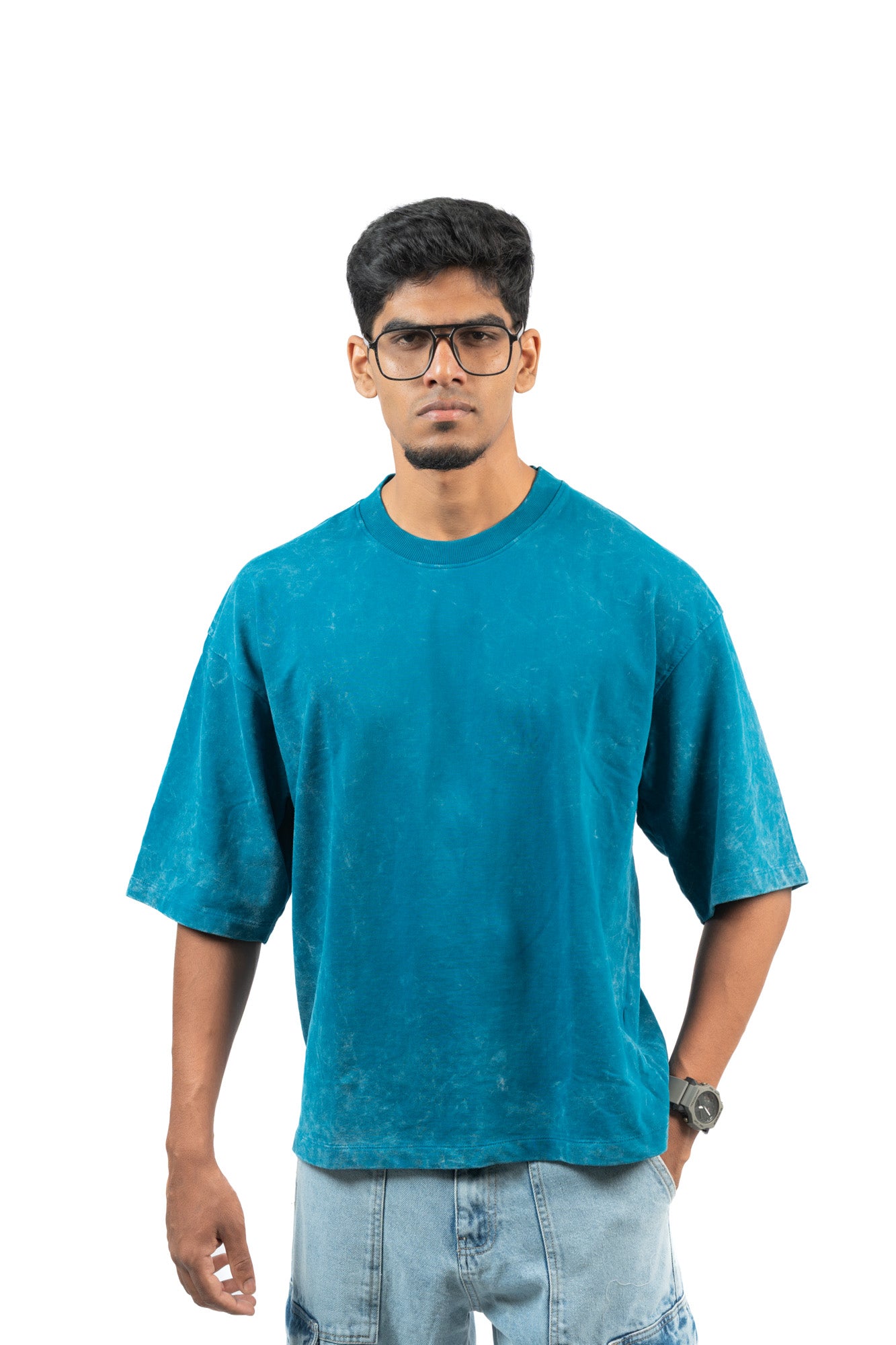 TIDE Blue - Premium Oversized Tee