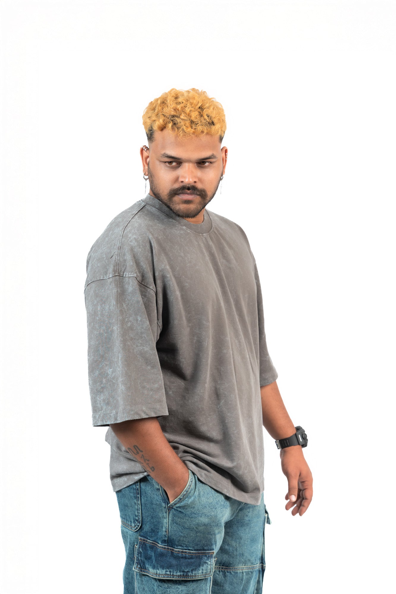 STONE DUST - Premium Oversized Tee