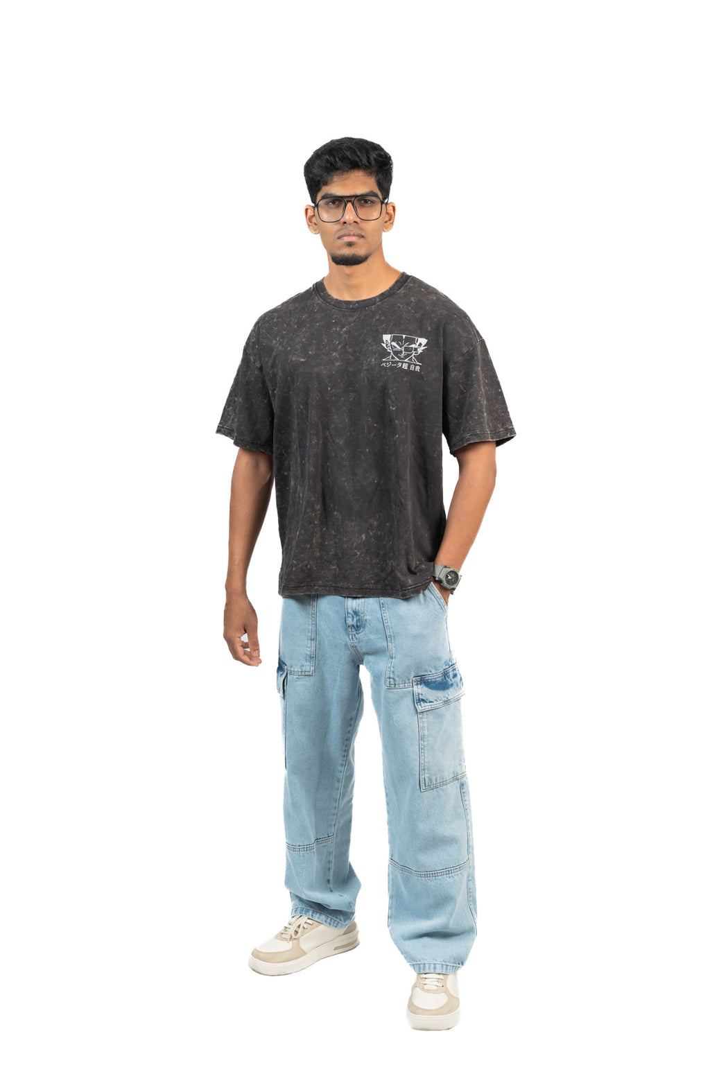 EGO Prince – Obsidian Premium Oversized Tee