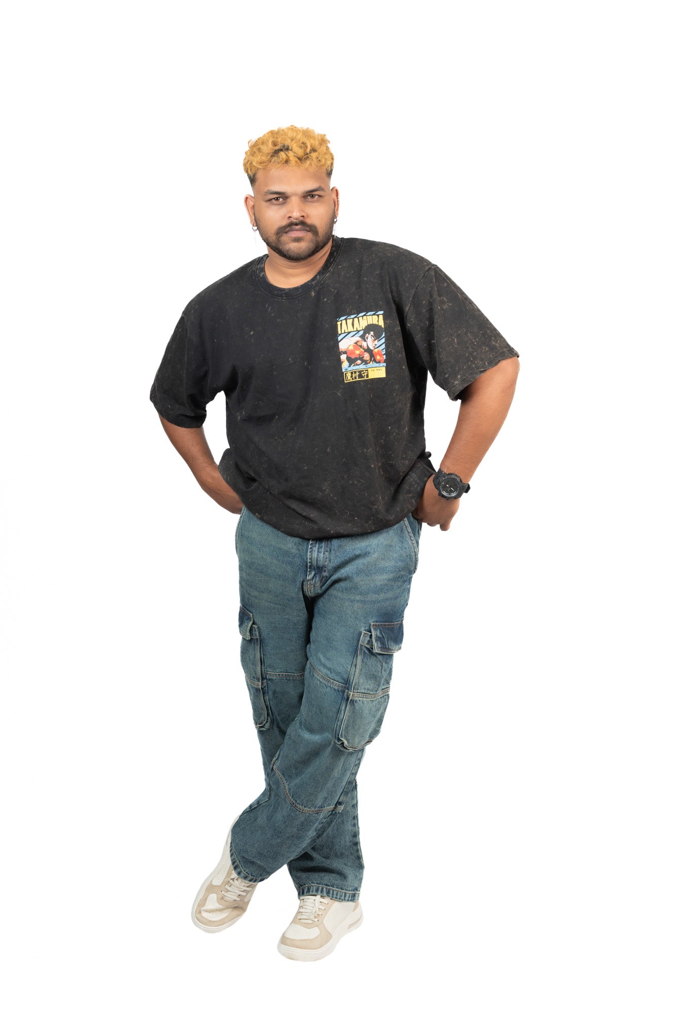 DOMINATE  – Obsidian Premium Oversized Tee