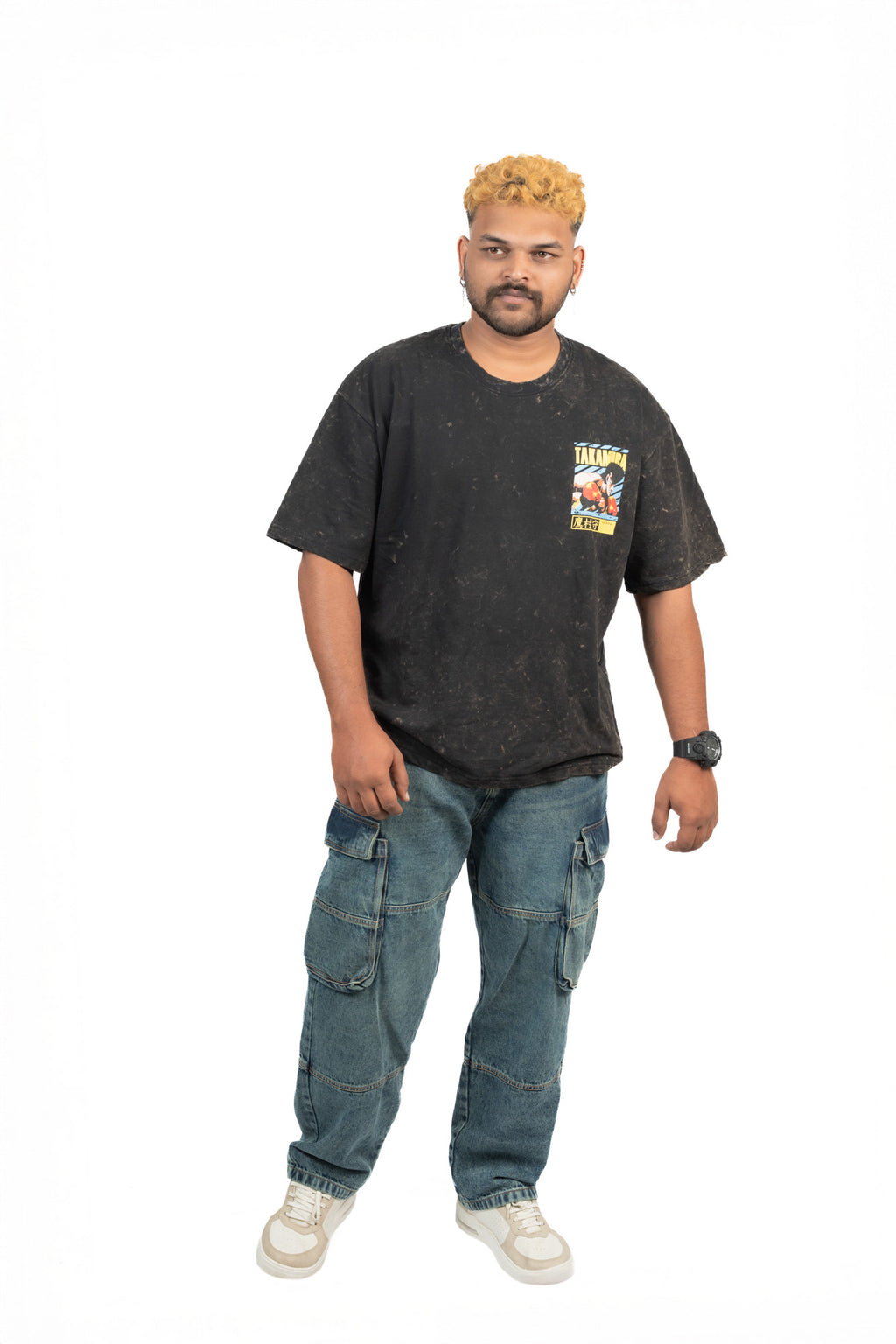 DOMINATE  – Obsidian Premium Oversized Tee